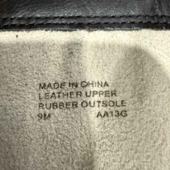 Michael Kors Charm Riding Boots Leather Dark Coffee Brown Size 9M w/ Box - Picture 13 of 15